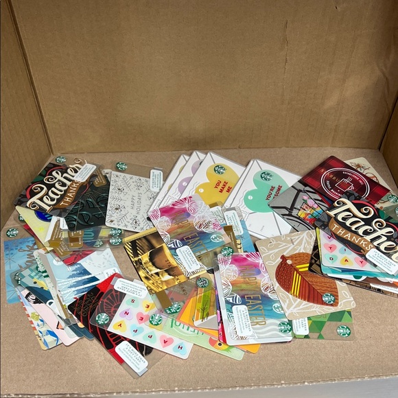 Large Assortment of Starbucks Cards - Picture 2 of 3